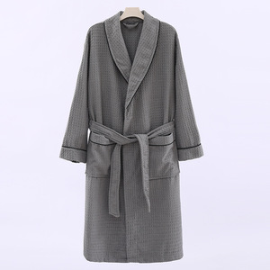 ชุดคลุมวาฟเฟิล<span class=keywords><strong>ส</strong></span>ีพื้นสำหรับผู้หญิง ดีไซน์หรูหรา ยาวระดับเข่า เนื้อผ้าทอระบายอากาศได้ดีและนุ่ม<span class=keywords><strong>ส</strong></span>บาย รับสกรีนโลโก้ <span class=keywords><strong>ส</strong></span>ำหรับใช้ใน<span class=keywords><strong>ส</strong></span><span class=keywords><strong>ปา</strong></span>และโรงแรม - Product Image 4