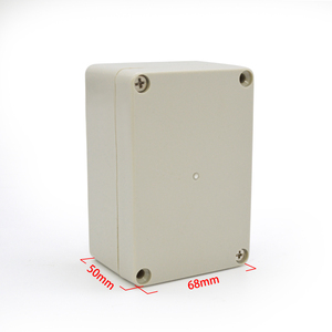 Boîtier de jonction carré étanche IP65 en ABS pour distribution électrique extérieure avec joint en caoutchouc élastique - Product Image 1