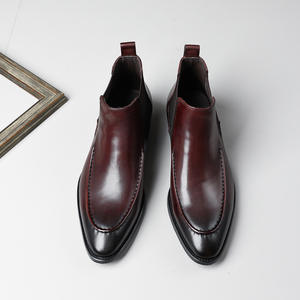 Nuevo Modelo de Zapatos de Cuero Casuales de Negocios para Hombre, Estilo Italiano, Suelas Suaves, Parte Superior de Piel de Oveja de Alta Calidad, con Aumento de Altura, para Otoño - Product Image 6