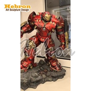 Venta al por Mayor de Fábrica: Estatua de Iron Man de Tamaño Real en Fibra de Vidrio y Resina para Decoración de Interiores, Escultura de <span class=keywords><strong>Hulk</strong></span> Buster en Tamaño <span class=keywords><strong>1</strong></span>/2 - Product Image 5