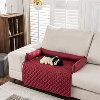 Wasserdichtes Faltbares Einfarbiges Hundebett Ecksofa Kofferraummatte Warmes Waschbares Haustier-Schlafbett