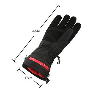 Professional Factory 7.4V <strong>Rechargeable</strong> Lithium Battery <strong>Heated</strong> <strong>Gloves</strong> With Fingers and Back Hand Heating Waterproof - Product Image 2