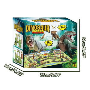 Jurassics công viên khủng long PVC Bảng trang trí mô hình collectibile quà tặng cho trẻ em rừng PVC Hoang Dã Khủng long đồ chơi đặt nhựa đồ chơi - Product Image 6