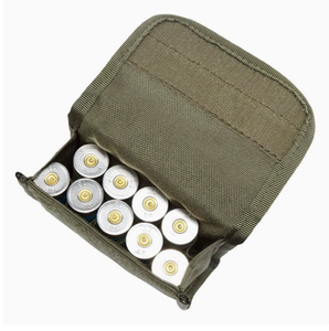 DFP01 Stock Tactical Gear 10 Round Tactical <b>Molle</b> Shell Pouch MG organizer pouch - Product Image 5