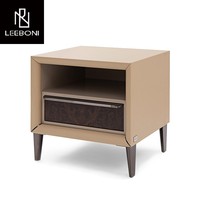 Table de chevet de chambre à coucher sur mesure en usine Table de chevet en bois nordique