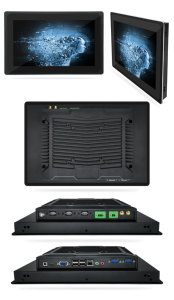 13.<strong>3</strong> Inch Fully Enclosed Wall Mount Waterproof All in One PC Industrial Touch LCD <strong>Monitor</strong> for <strong>Visual</strong> Inspection - Product Image 5