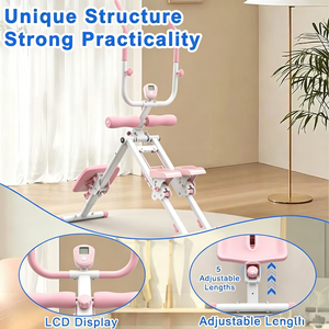 Nouvel appareil de fitness abdominal 2-en-1 CZ Advanced Home Sports, appareil d'exercice abdominal pour la maison, pour le remodelage corporel et le lifting des hanches - Product Image 4