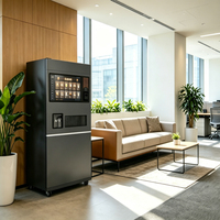 Distributeur automatique intelligent JK89 de café froid, thé et soda, 200 saveurs, kiosque de boissons pétillantes, IoT Cloud pour appartement, bureau, parc