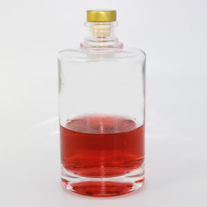 Luxuriöse Glasflasche für Whiskey, Wodka, Tequila, Rum, Brandy, Gin mit Individueller Gravur für Spirituosen-Einzelhandel - Product Image 4