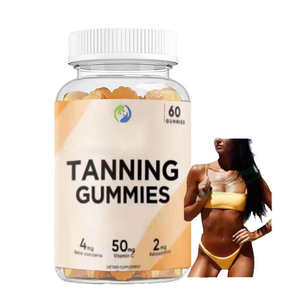 Gummies bronzantes ASAP OEM pour adultes – Complément de soin de la peau à la vitamine C, zinc, astaxanthine, bêta-carotène – Logo personnalisé, qualité alimentaire, naturel - Product Image 1