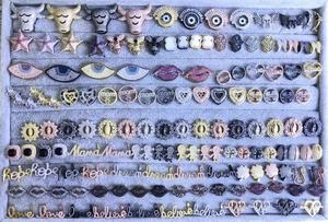 Mode Bracelet En Acier Inoxydable Bracelet Charmes En Gros Cuivre Lèvres Micro Pave CZ Cubique Zircone <span class=keywords><strong>Montre</strong></span> Bijoux charme - Product Image 6