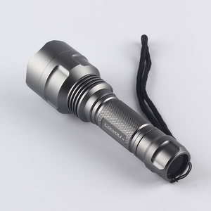 Convoy C8 Black Gray Silver <strong>Flashlight</strong> <strong>Host</strong> - Product Image 5