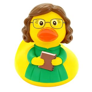 Juguete Promocional Personalizado, Patito de Goma de PVC Impreso en Masa, Juguetes de Baño con Diseños de Patrones - Product Image 2