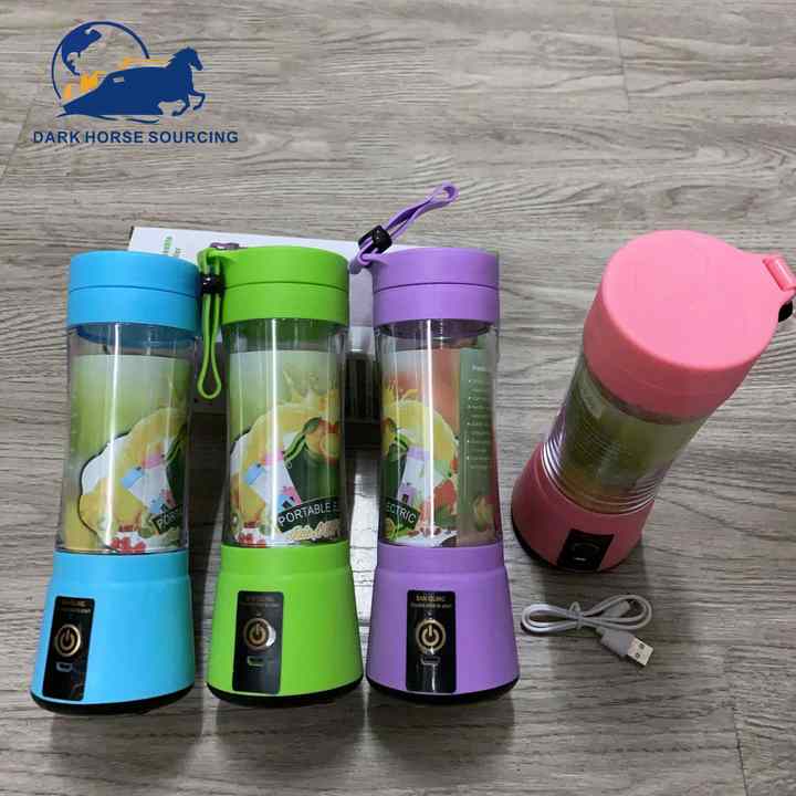 Portable Home Electric 800mA Mini USB Fresh Fruit Juice Blenders Electric Fruit Juicer Mixers Machine