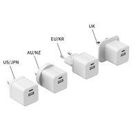 Chargeur rapide de haute qualité universel à 3 broches avec prise murale USB Type-C PD 3.0 GaN 35W