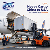 Service d'expédition aérienne DDP de la Chine vers les États-Unis pour la logistique FBA e-commerce