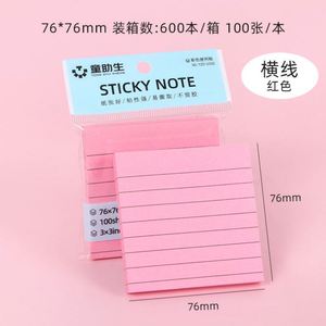 Essential School Students Office Colorful Self-Adhesive Removable Memo Pads Cute Teasable <b>Sticky</b> <b>Note</b> Pads - Product Image 2