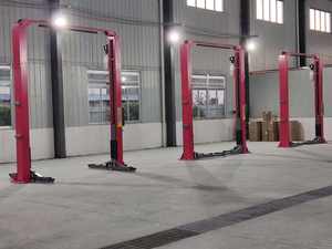 Harga pabrik 4/5/6/7/8 Ton mobil Gantry Lift Manual Unlock mobil <span class=keywords><strong>Hoist</strong></span> lantai bening dua tiang mesin Angkat Mobil - Product Image 6