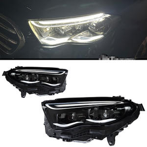 Fari a LED con Doppia Lente per Mercedes Benz Classe E W214, Luci Diurne, Indicatori di Direzione e Luci di <span class=keywords><strong>Parcheggio</strong></span> - Product Image 2