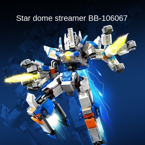 Senbao 106065-8 Glória Esforce-se para Hegemonia BB Edição 1:36 Mecha Montado Robô Menino <span class=keywords><strong>King</strong></span> <span class=keywords><strong>Kong</strong></span> Building Blocks <span class=keywords><strong>Toy</strong></span> Modelo Plástico - Product Image 4