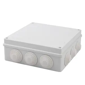 New Product ND-RA Series Custom ABS PVC Material Weatherproof Electrical Square Junction Box