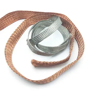 1 Square Millimeters Flat Tinned Copper Braid For Car Led Headlight