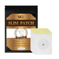 L'aimant naturel MQ accélère le métabolisme et brûle efficacement les graisses pour perdre du poids 10 pièces/boîte Patch mince
