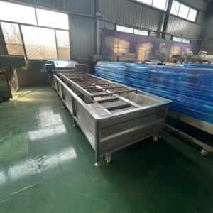 Hongteng Đa Chức Năng Quy Mô Lớn 220V/380V Trái Cây Rau Ngô Máy Giặt Với Động Cơ Cho Salad Nhà Máy Chế Biến - Product Image 3