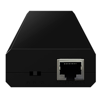 Répartiteur POE standard actif 12W Sortie 5V/9V/12V Câble divisé réglable et données vers l'appareil final tel que le téléphone IP avec caméra IP.
