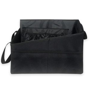 Car Trunk Organizer Foldable Nylon Storage Basket With Multiple Compartments For Vehicle Use - Product Image 5
