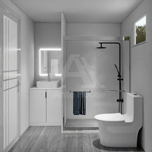 <span class=keywords><strong>Maison</strong></span> conteneur extensible à double aile avec cuisine séparée, <span class=keywords><strong>maison</strong></span> mobile pour usage hôtelier ou en villa, structure en acier, design moderne - Product Image 6