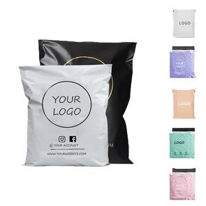 Custom Logo White Poly Mailing Mailer Bags with Outstanding Quality Patterned Bubble Design and Embossing for <b>Shoes</b> Socks Fur - Product Image 2