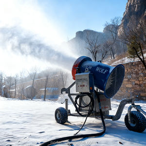 Machine de fabrication de neige pour station de ski extérieure Canon à neige d'hiver à haut rendement Performance de neige artificielle fiable par temps froid - Product Image 3