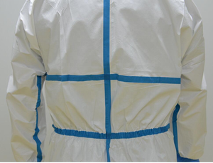 OEM Service <span class=keywords><strong>Anti</strong></span>-Strahlungs-Anzug Schutz Kernkraft Verwendung Arbeits kleidung wasserdichter Einweg-Sicherheits overall - Product Image 6