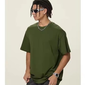 เสื้อยืดยูนิเซ็กซ์ 260GSM คุณภาพสูง ผ้าฝ้าย 100% นุ่ม ระบายอากาศได้ดี เป็นมิตรกับสิ่งแวดล้อม แบบเรียบ สีพื้น แขนสั้น ทรงหลวม ผ้าถัก - Product Image 6