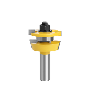 Routeur Bits Travail Du Bois LAVIE 2pcs <span class=keywords><strong>12mm</strong></span> 1/2 "Shank Shaker Rail & Stile Router Bit Set Carbide Porte Couteau À Bois Tenon Cutter Outils pour Bois 03055-C - Product Image 1