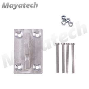 Aluminum Launch Rail <b>Hook</b> For Fixed Wing Rc Airplane Takeoff Mount With Screws And Nuts Outdoor Use - Product Image 2