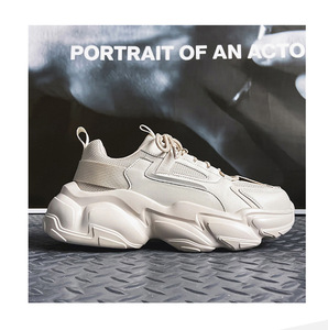 Chaussures de sport tendance pour hommes, à lacets, en maille, à semelle épaisse, style Dad Shoes, très vendues - Product Image 5