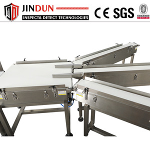 Báscula de Control de Peso Automática de Alta Velocidad de 3 Etapas para la Industria Alimentaria, Línea de Empaquetado, Acero Inoxidable 304, Cinta Transportadora - Product Image 3