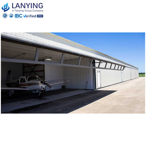<span class=keywords><strong>Hangar</strong></span> de Aeronaves em Estrutura de Aço Industrial Pré-fabricada com Certificado CE para Base de Manutenção e Armazenamento - Product Image 2