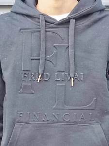 Chándal Unisex de 350G con Capucha y Estampado Frontal, Estilo Casual Urbano, Personalizable, de Algodón Grueso y Felpa, Antiencogimiento, Corto para Hombre - Product Image 6