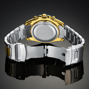 Nuevo Reloj NIBOSI 2517 <span class=keywords><strong>de</strong></span> <span class=keywords><strong>2022</strong></span>, Personalizable con Logotipo, Reloj Cronógrafo <span class=keywords><strong>de</strong></span> Lujo para Hombre con Seis Pines - Product Image 2