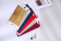 Boîte cadeau en kraft recyclable avec poignée intégrée, en stock, boîte d'emballage pliable portable pour cadeaux de mariage