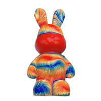 Kit de peinture fluide pour embryons en résine blanche, kit de peinture fluide pour lapin, peinture fluide pour graffiti, artisanat, jouets pour enfants