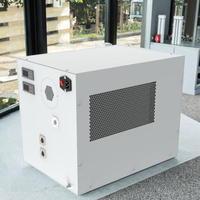 Compresseur industriel automatique professionnel, refroidisseur, moteur haute efficacité, refroidissement par eau/air, pompe à engrenages/à aubes, R-134a