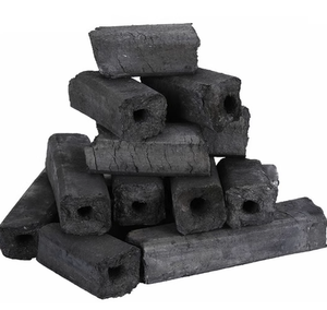 Charbon de bois de bois et de bambou à faible teneur en cendres et inodore - Idéal <span class=keywords><strong>pour</strong></span> les grillades sur balcon et terrasse d'appartement, qualité <span class=keywords><strong>alimentaire</strong></span> - Product Image 2