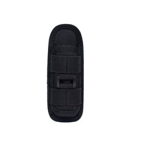 Holster de lampe de poche LED tactique rotative à 360 degrés pochette de taille extérieure en nylon compatible Molle pour une utilisation polyvalente