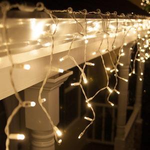 Para <span class=keywords><strong>luces</strong></span> LED de carámbano UL 70LT de 5mm para <span class=keywords><strong>Navidad</strong></span> blanca al aire libre IP65 clasificado para sus decoraciones festivas - Product Image 2