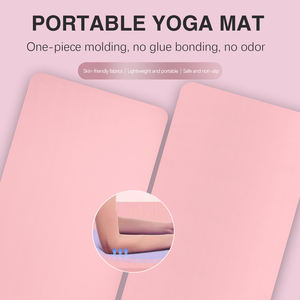 Tappetini da Pilates Reformer con Logo personalizzato LADYGLOW eco-friendly tappetino da <span class=keywords><strong>Yoga</strong></span> portatile da 10Mm antiscivolo Nbr - Product Image 2