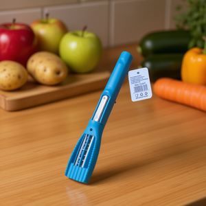 MNJ Fruit And Vegetable Peeler Blue 12Pcs Pack For Kitchen Use - Product Image 2